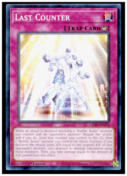 Legendary Duelists: Soulburning Volcano Last Counter Card Yu Gi Oh