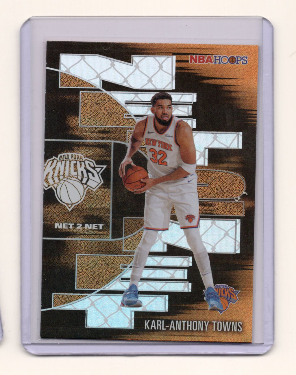 2025-26 Hoops Karl-Anthony Towns Card Net 2 Net New York Knicks #NTN-27