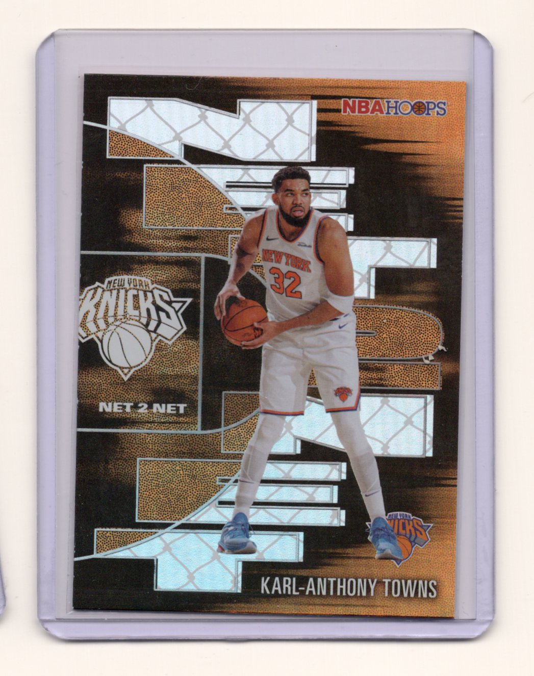 2025-26 Hoops Karl-Anthony Towns Card Net 2 Net New York Knicks #NTN-27