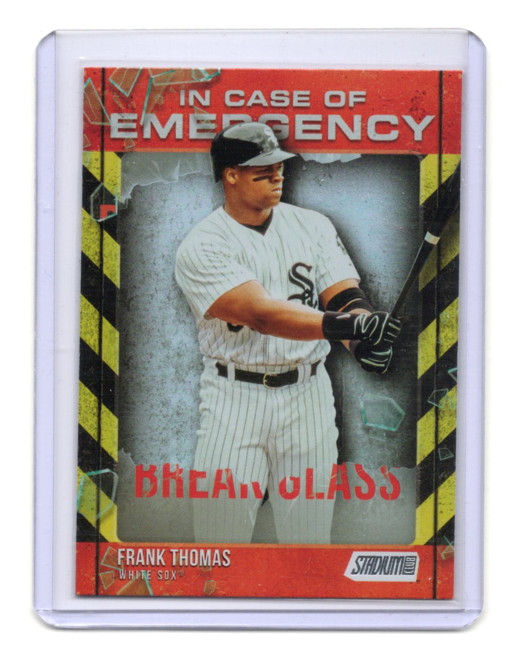 2025 Stadium Club Frank Thomas Card In Case of Emergency Chicago