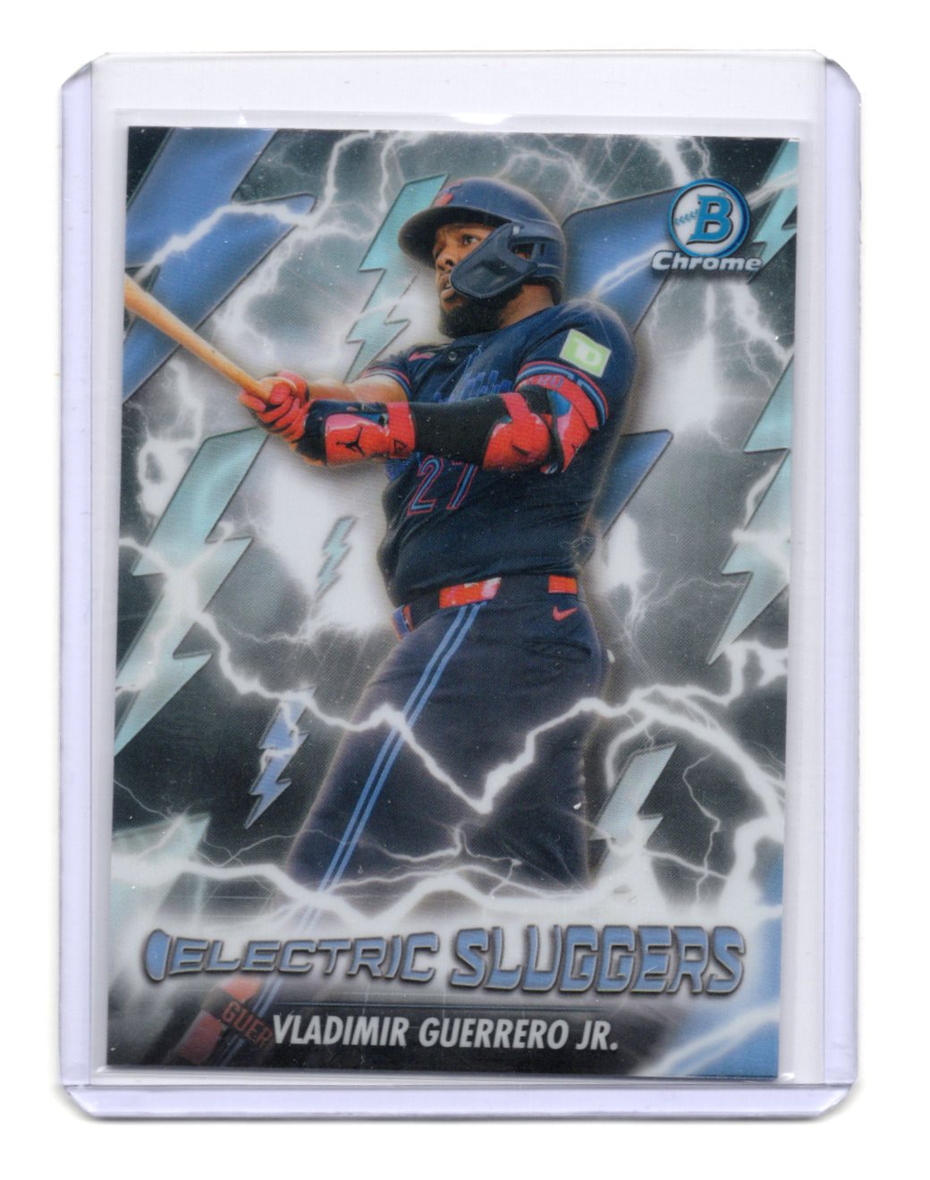 2026 Bowman Vladimir Guerrero Jr. Card Electric Sluggers Toronto Blue Jays #ES-2