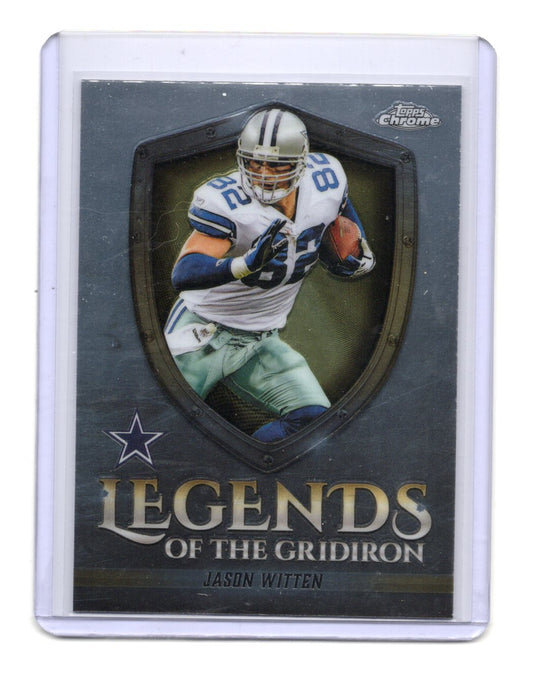 2025 Topps Chrome Jason Witten Card Legends of the Gridiron Cowboys