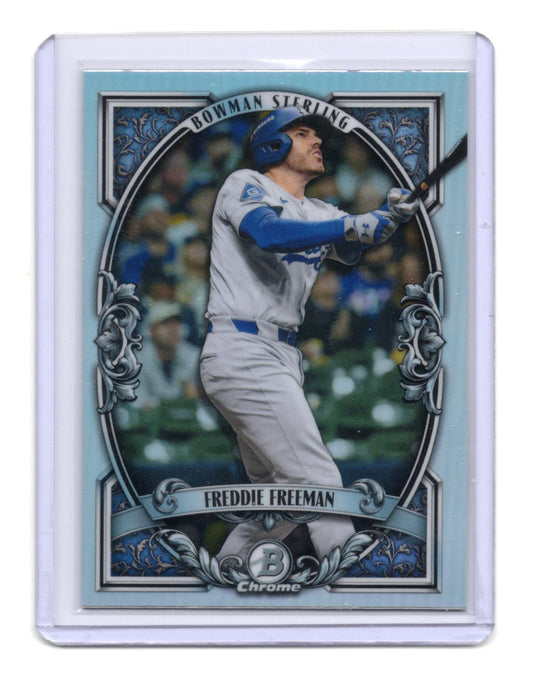 2026 Bowman Freddie Freeman Card Bowman Sterling Los Angeles Dodgers #BST-2