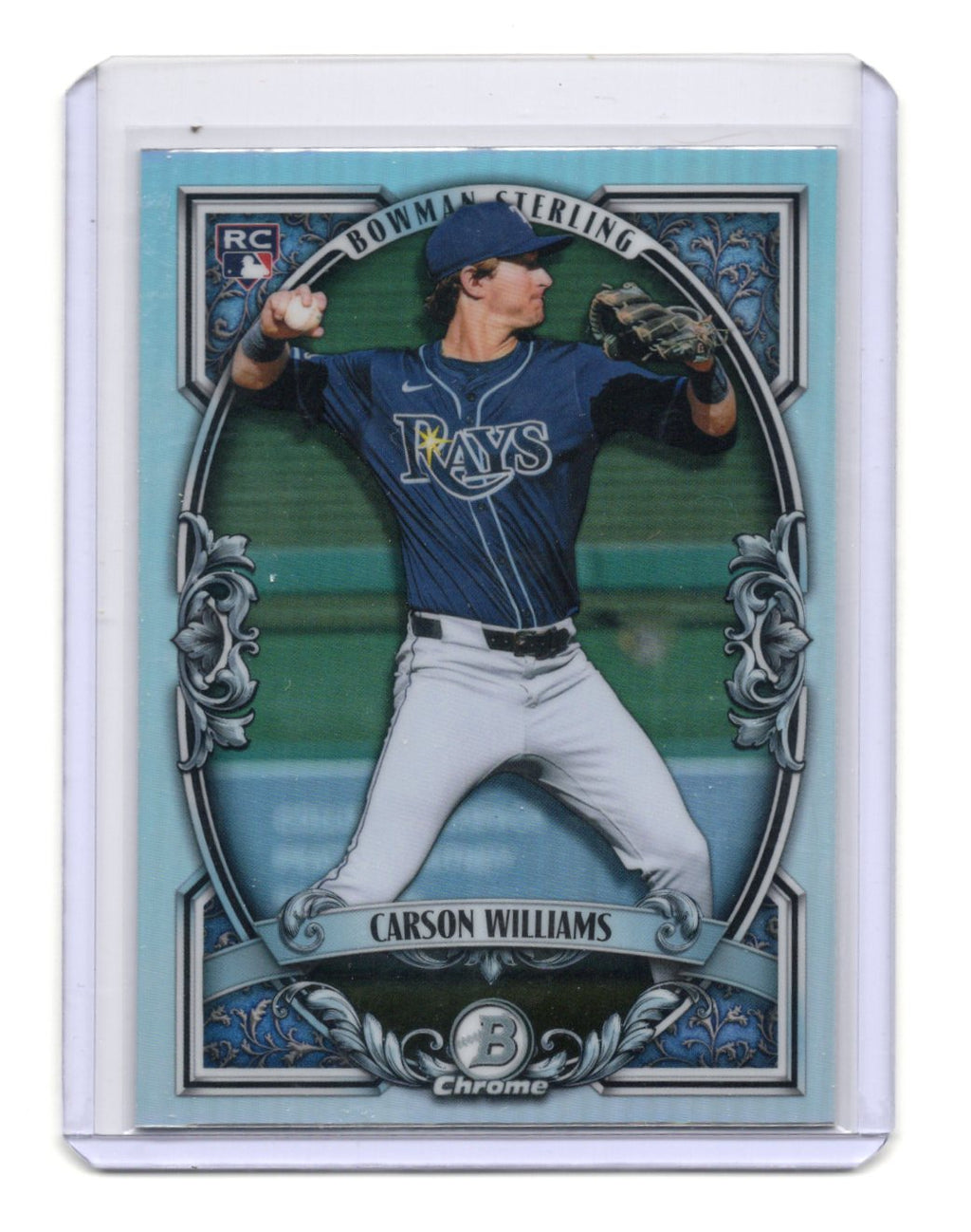 2026 Bowman Carson Williams Card Bowman Sterling Tampa Bay Rays #BST-15