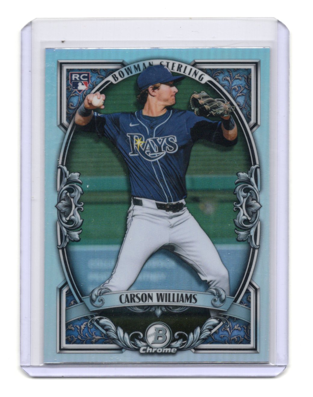 2026 Bowman Carson Williams Card Bowman Sterling Tampa Bay Rays #BST-15