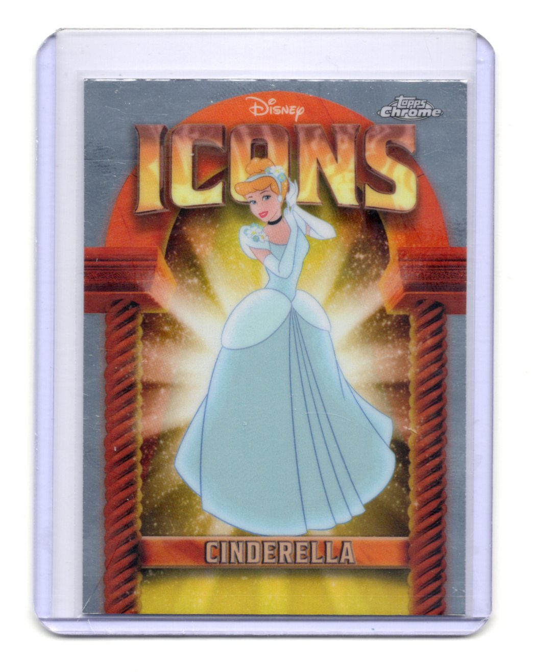 2025 Topps Chrome Disney Elsa Card Disney Icons #DI-24