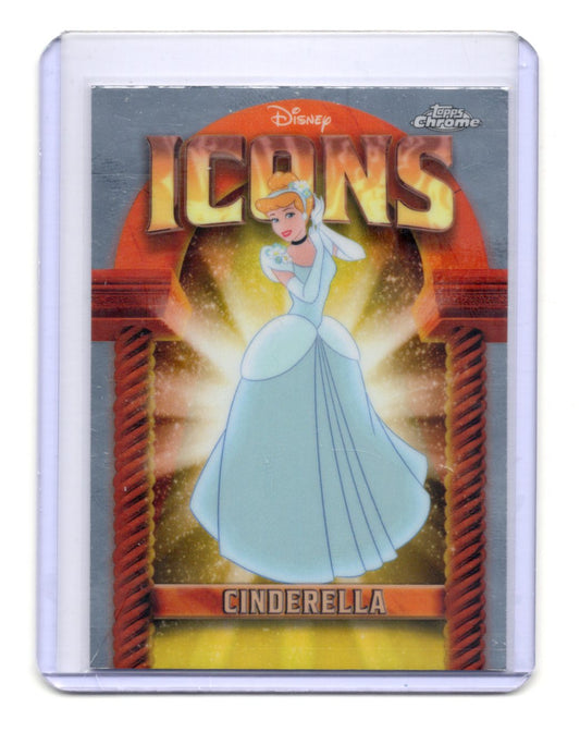 2025 Topps Chrome Disney Elsa Card Disney Icons #DI-24