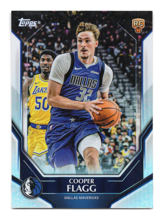 2025-26 Topps Cooper Flagg Card Topps Collector Kit Dallas Mavericks #NBA-6