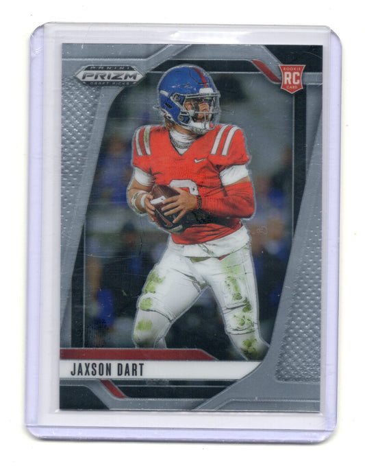 2025 Panini Prizm Draft Picks Jaxson Dart Card Ole Miss Rebels #90