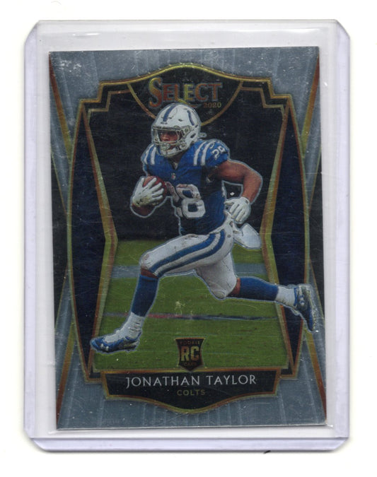 2020 Panini Select Jonathan Taylor Card RC Indianapolis Colts #153