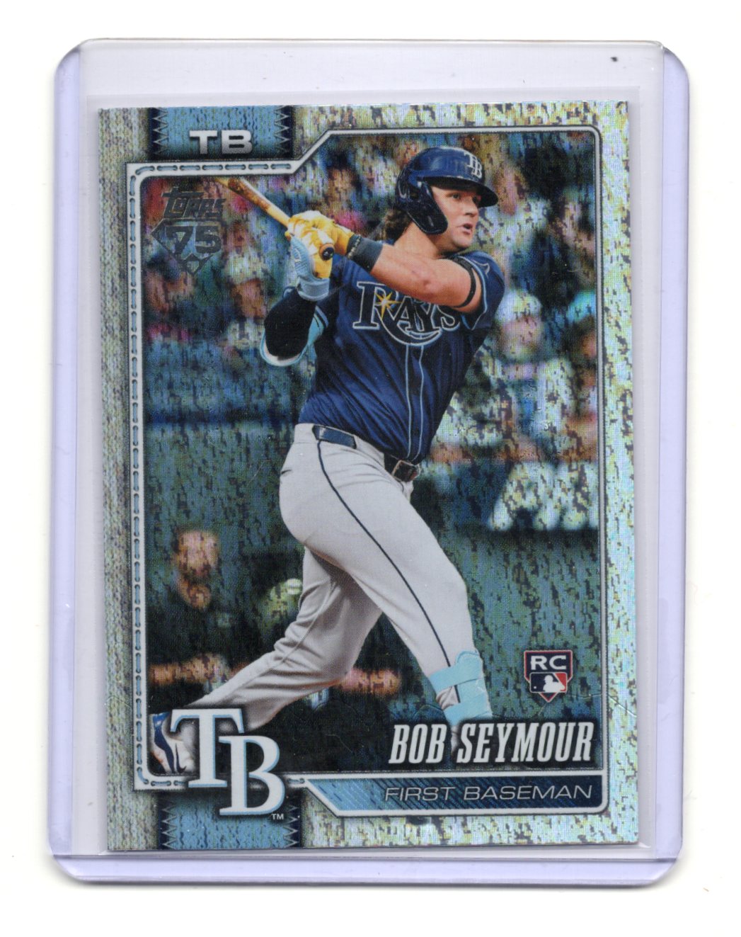 2026 Topps Bob Seymour Card Holo Foil Tampa Bay Rays #70