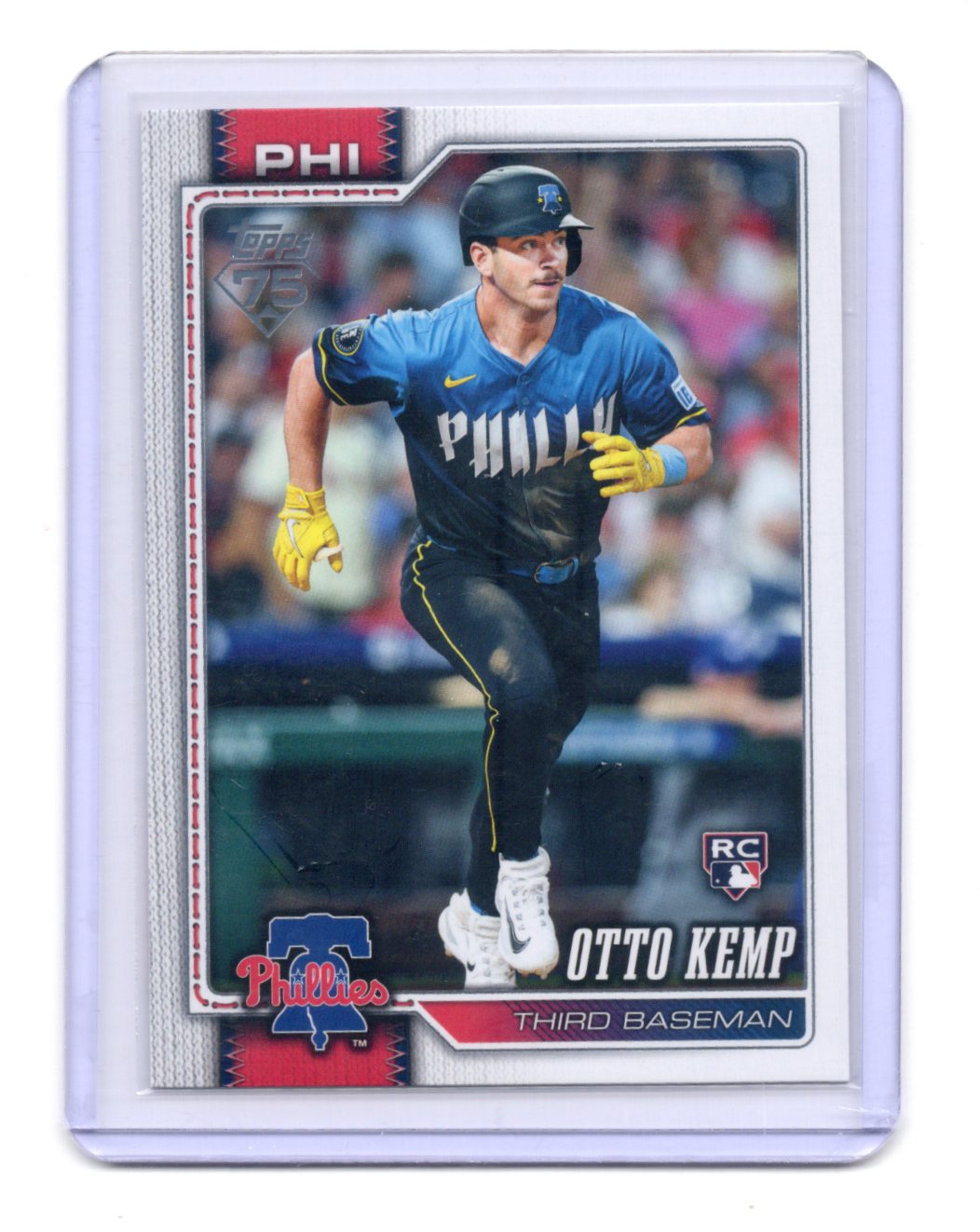 2026 Topps Otto Kemp Card RC Philadelphia Phillies #187