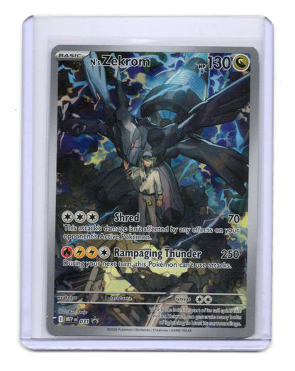 Pokemon: Mega Evolution Promo N's Zekrom Card Promo,Holo #031