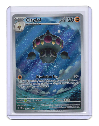 Pokemon Chaos Rising Claydol Card Holo #092/086