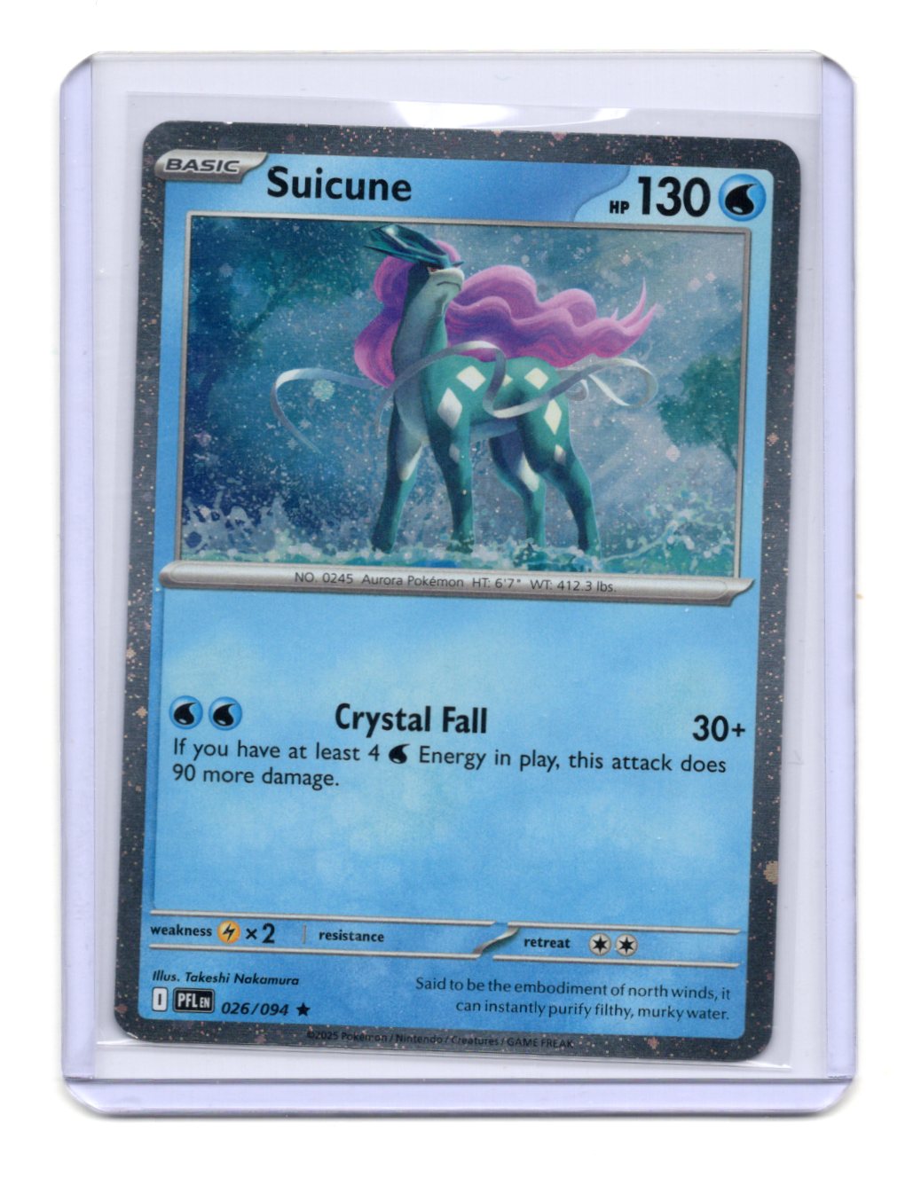 Pokemon Miscellaneous Cards & Products Suicune (Cosmos Holo) Card Rare,Holo