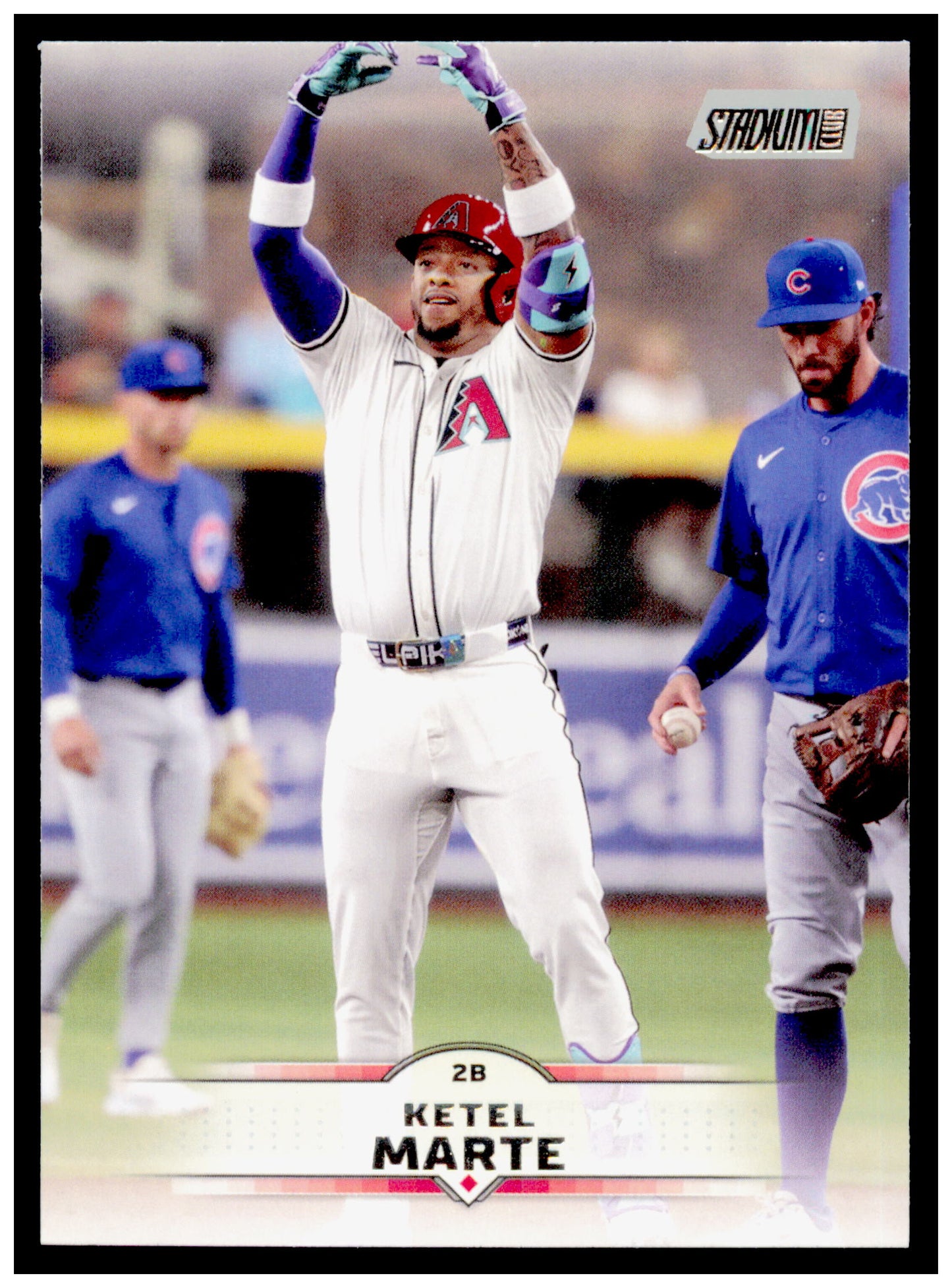 2025 Stadium Club Ketel Marte Card Arizona Diamondbacks #51