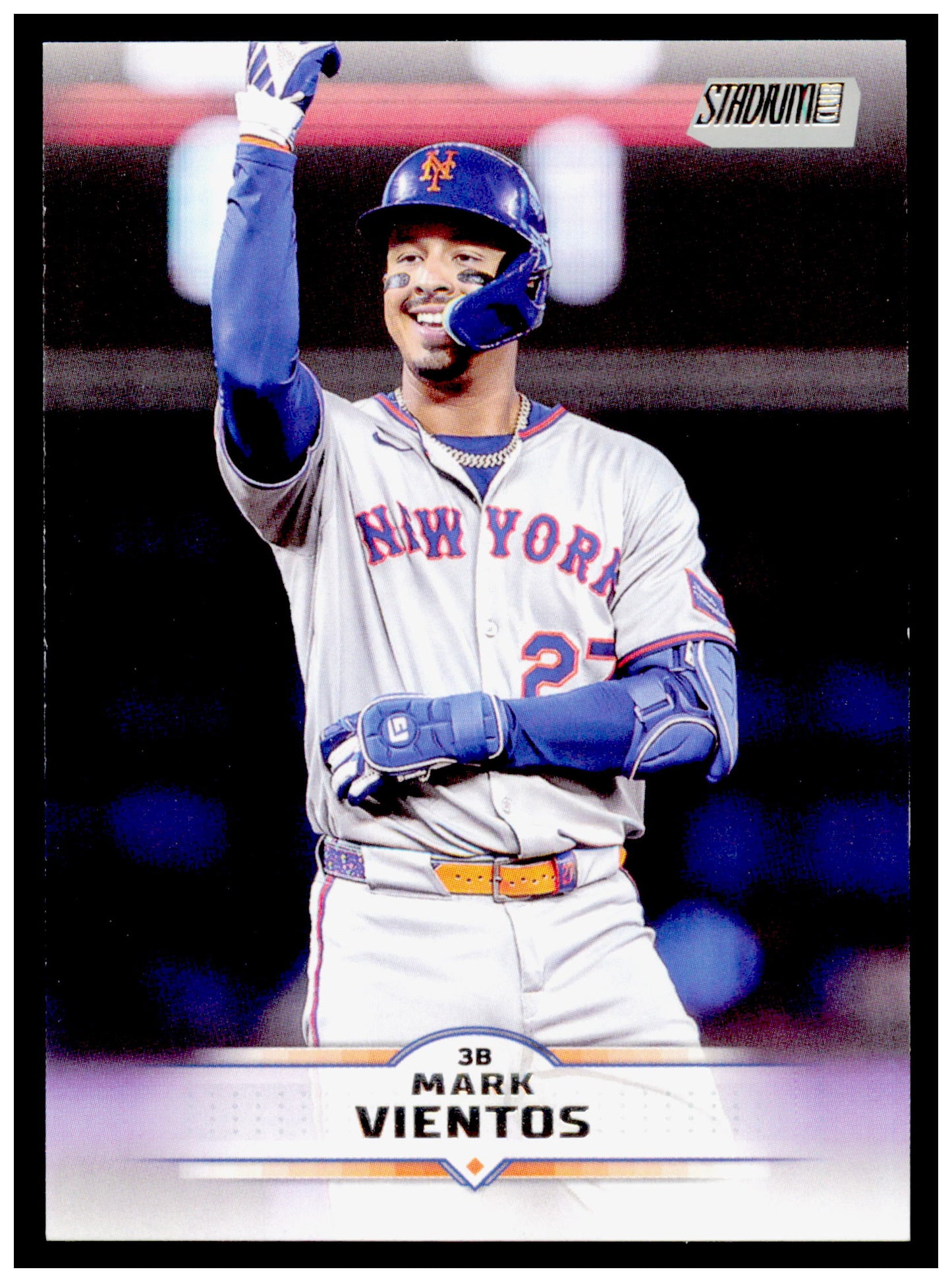 2025 Stadium Club Mark Vientos Card New York Mets #129