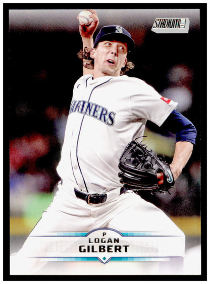 2025 Stadium Club Logan Gilbert Card Seattle Mariners #158