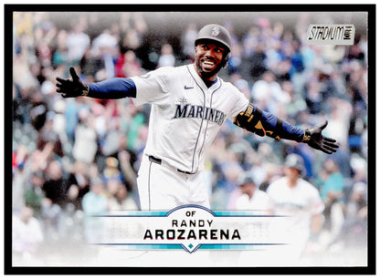 2025 Stadium Club Randy Arozarena Card Seattle Mariners #170