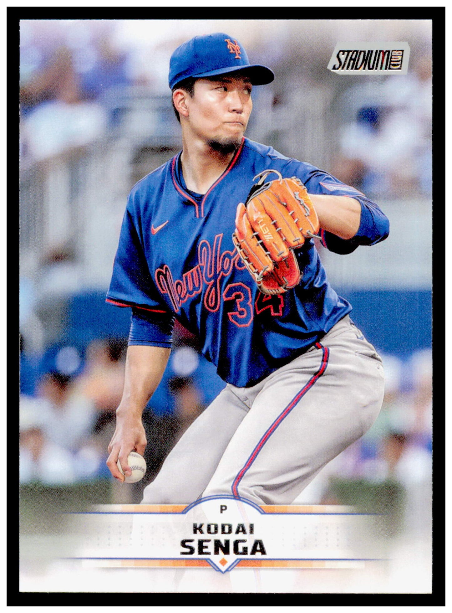 2025 Stadium Club Kodai Senga Card New York Mets #144