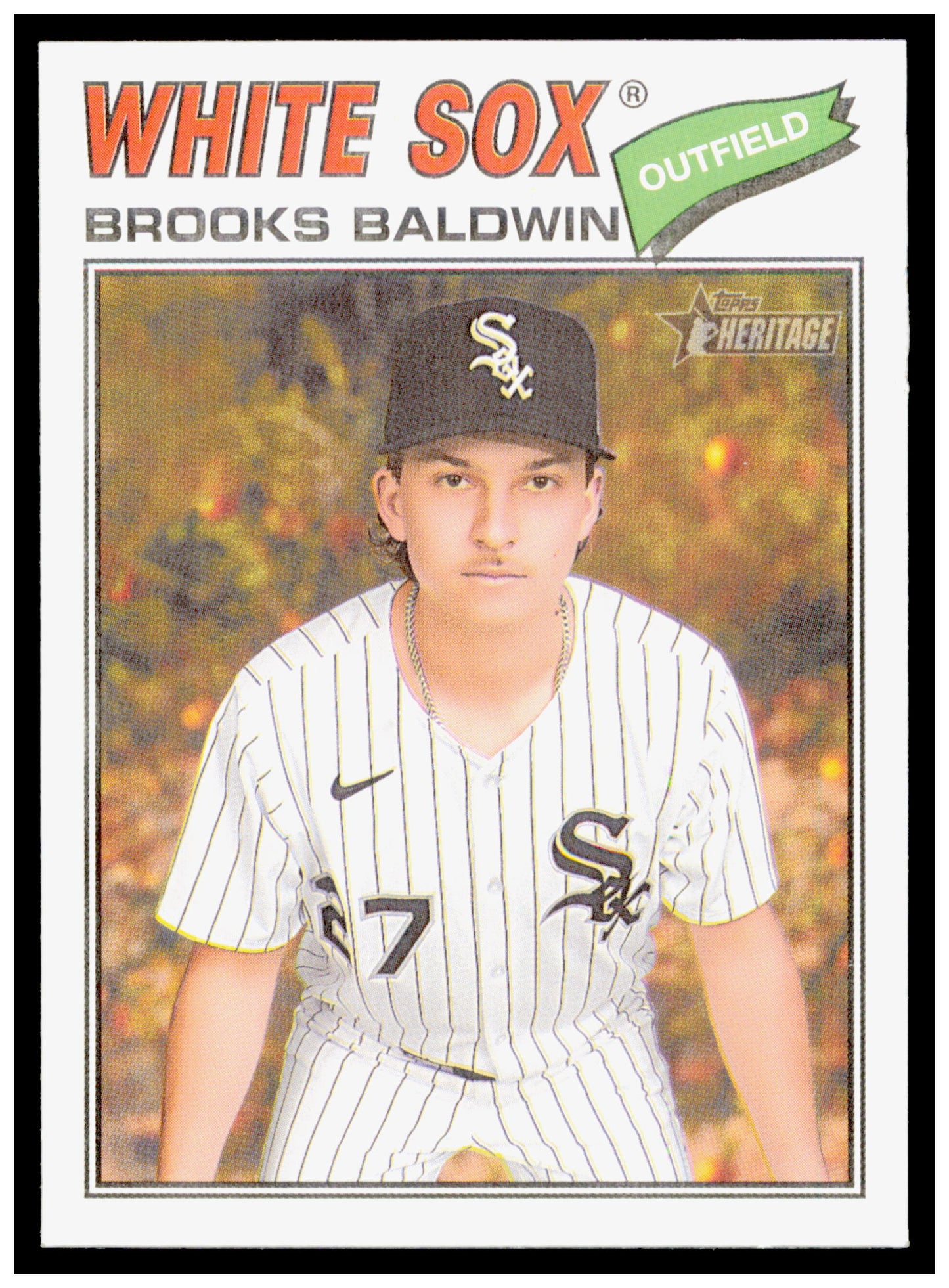 2026 Topps Heritage Brooks Baldwin Card Chicago White Sox #274