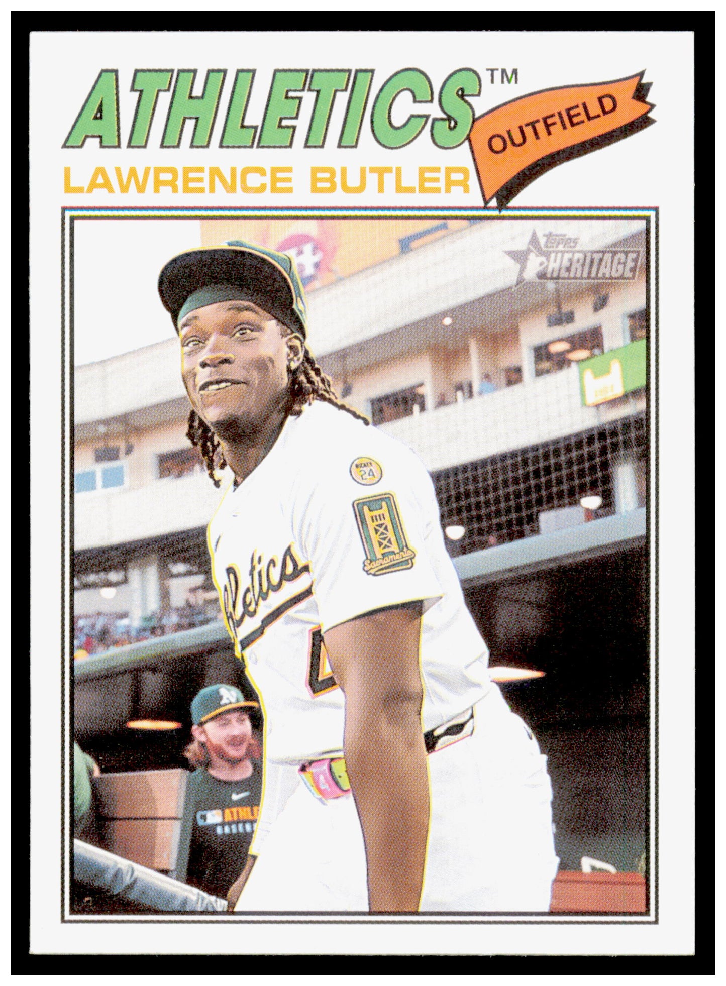 2026 Topps Heritage Lawrence Butler Card Athletics #94
