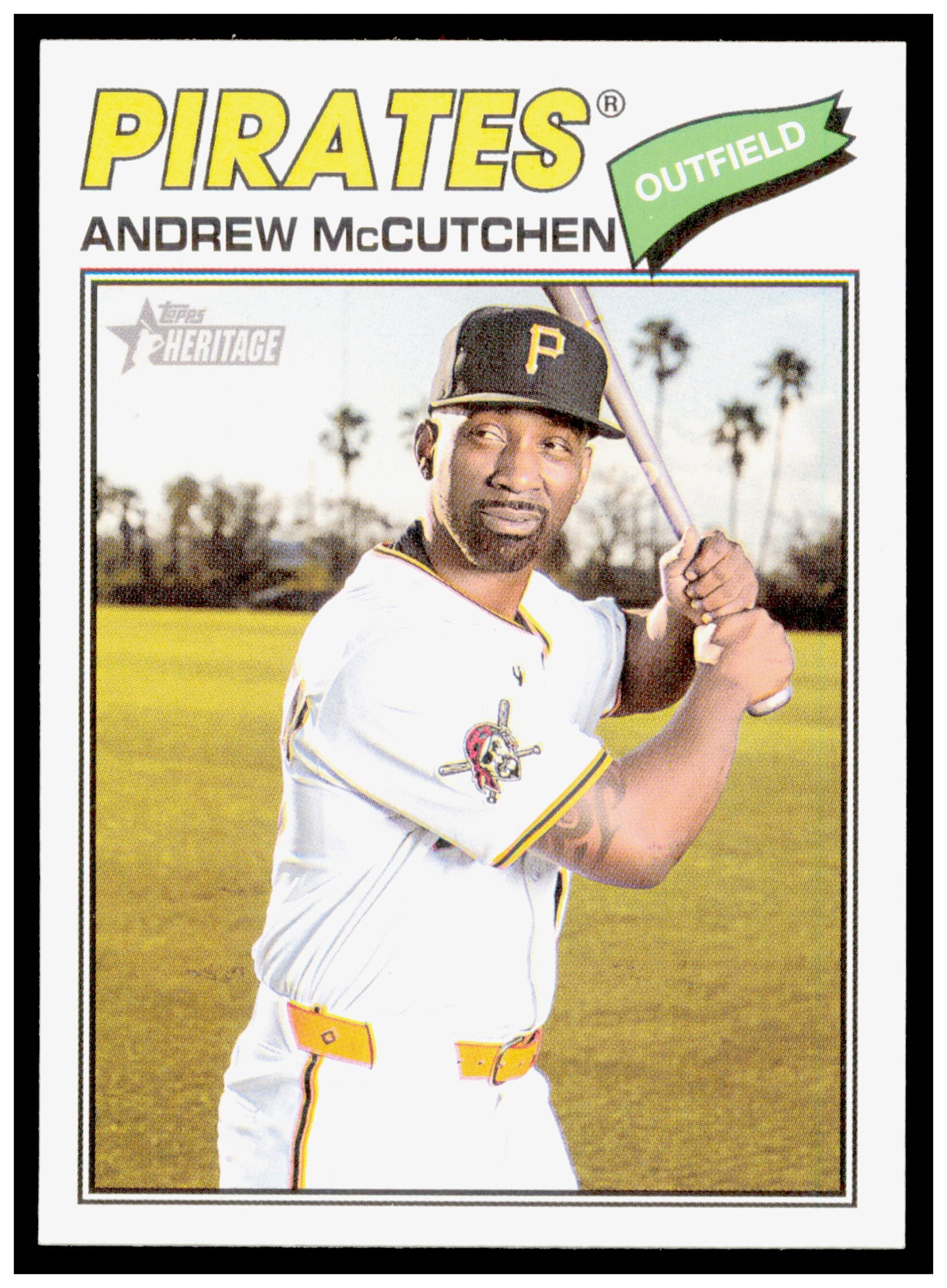 2026 Topps Heritage Andrew McCutchen Card Pittsburgh Pirates #270