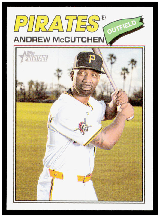 2026 Topps Heritage Andrew McCutchen Card Pittsburgh Pirates #270