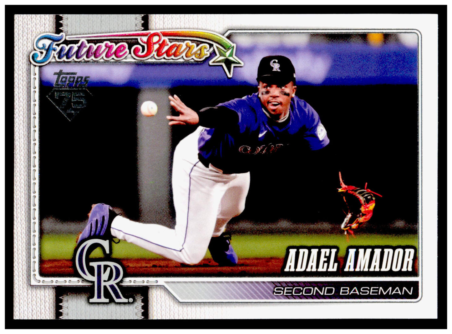 Series 2 Baseball Adael Amador Card Colorado Rockies #359