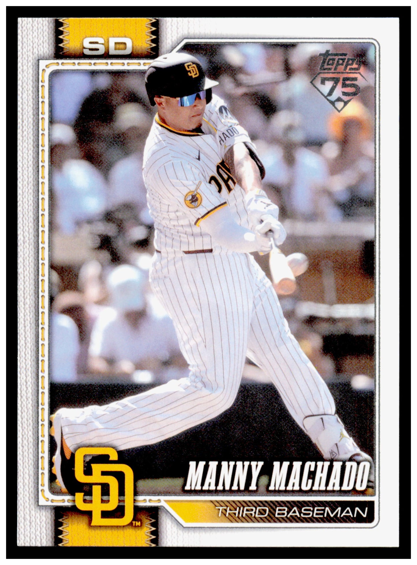 Series 2 Baseball Manny Machado Card San Diego Padres #614