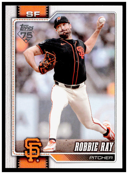 Series 2 Baseball Robbie Ray Card San Francisco Giants #367