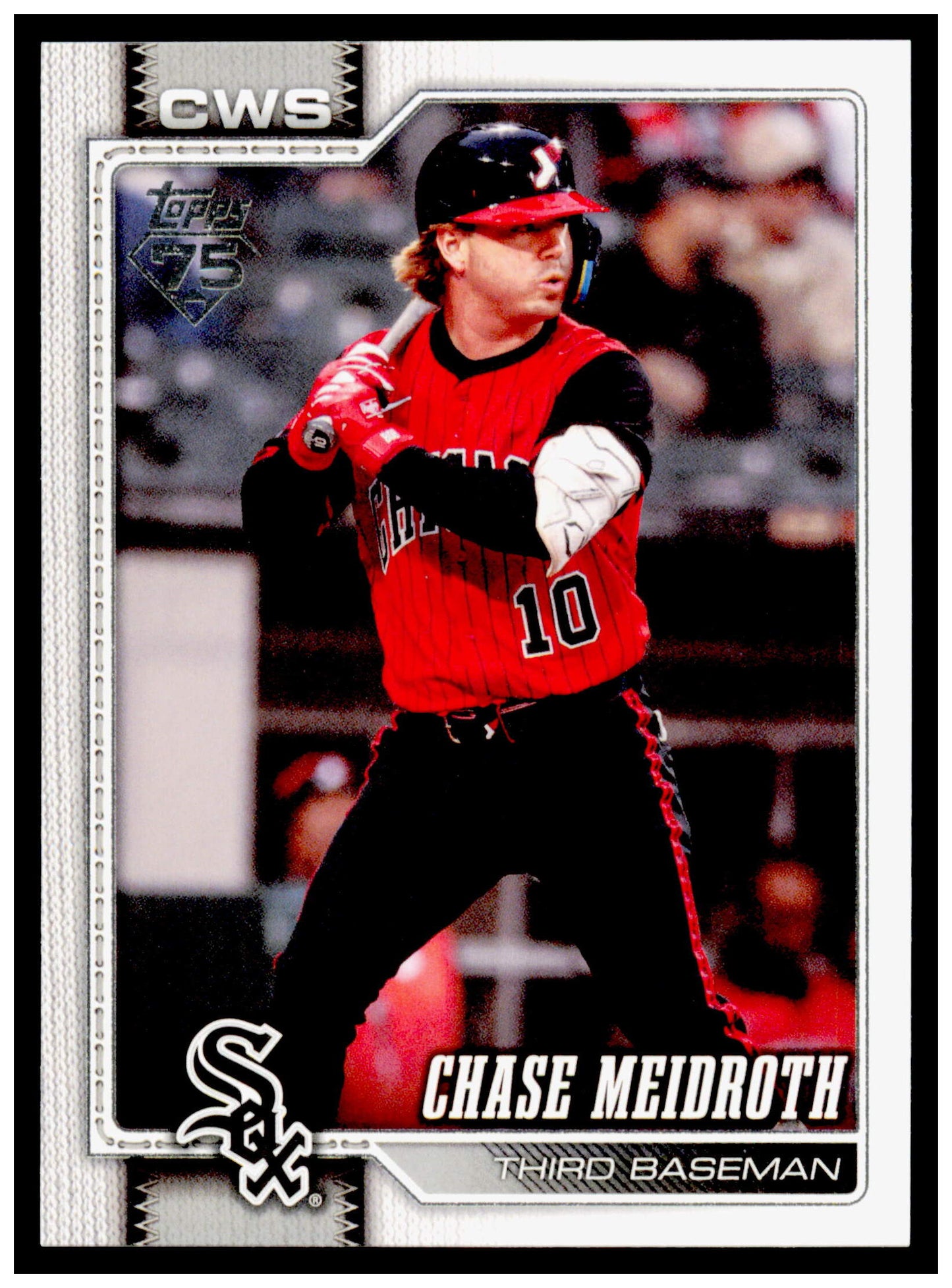 Series 2 Baseball Chase Meidroth Card Chicago White Sox #581
