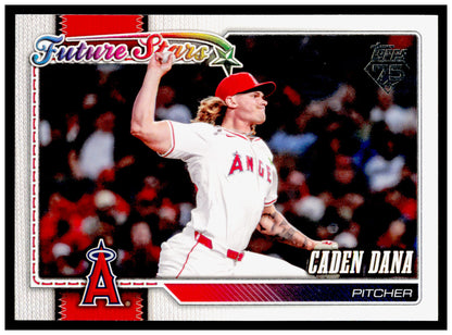Series 2 Baseball Caden Dana Card Los Angeles Angels #617