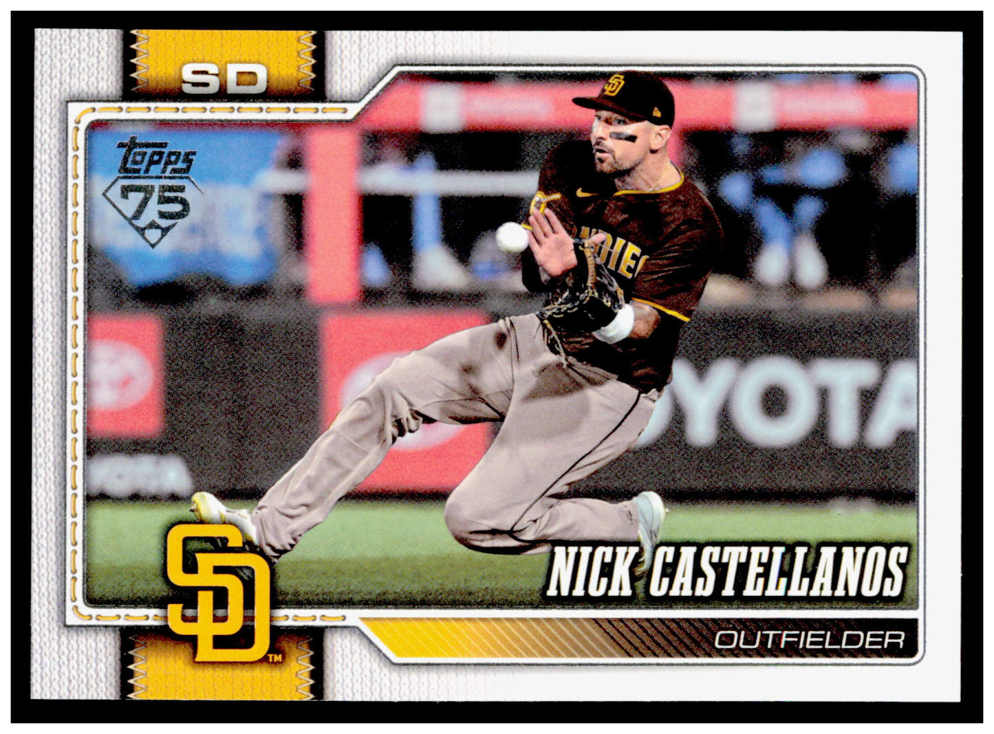 Series 2 Baseball Nick Castellanos Card San Diego Padres #437