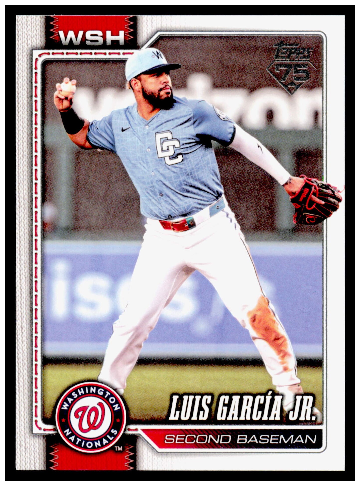 Series 2 Baseball Luis García Jr. Card Washington Nationals #364