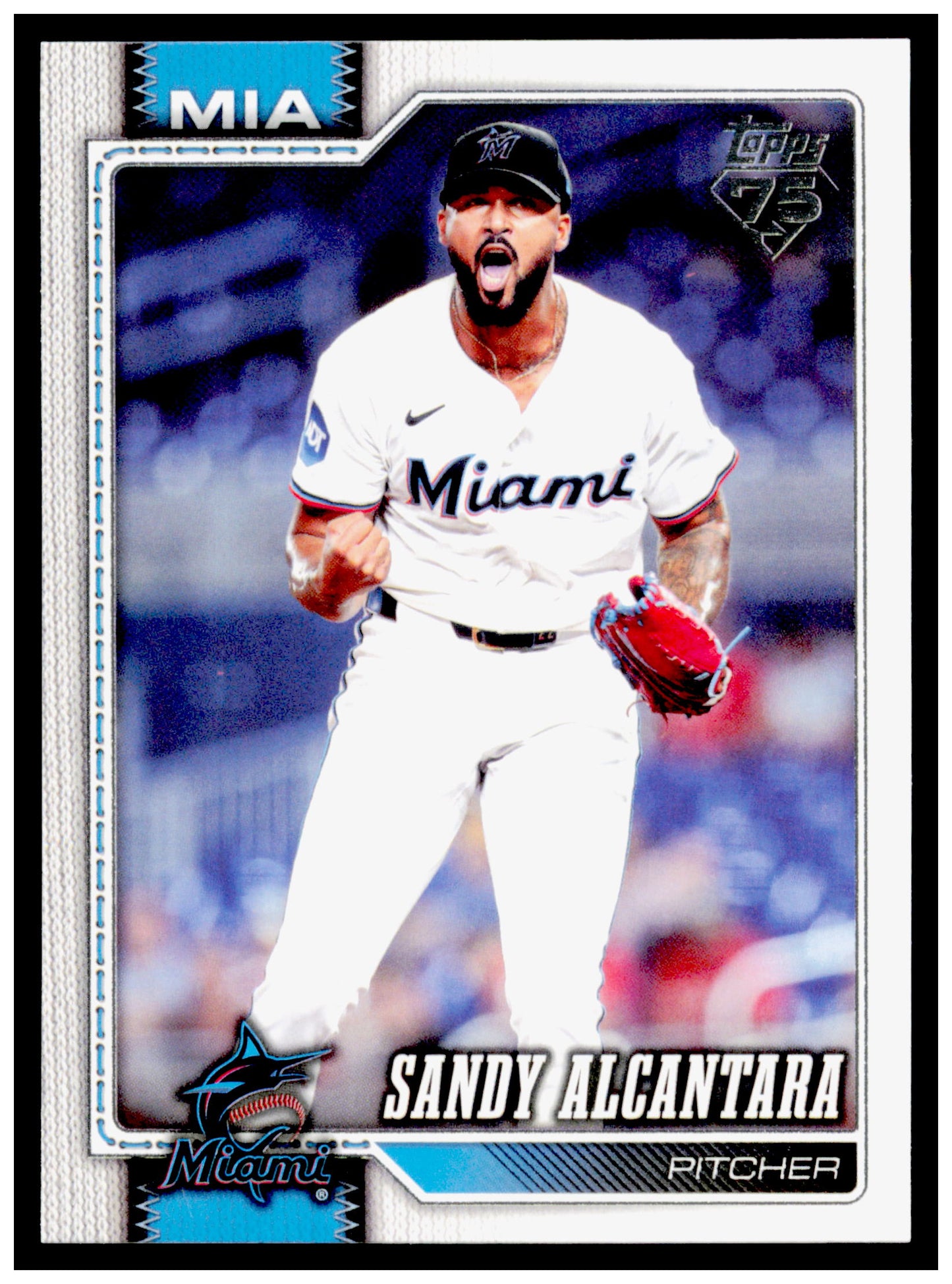 Series 2 Baseball Sandy Alcantara Card Miami Marlins #449