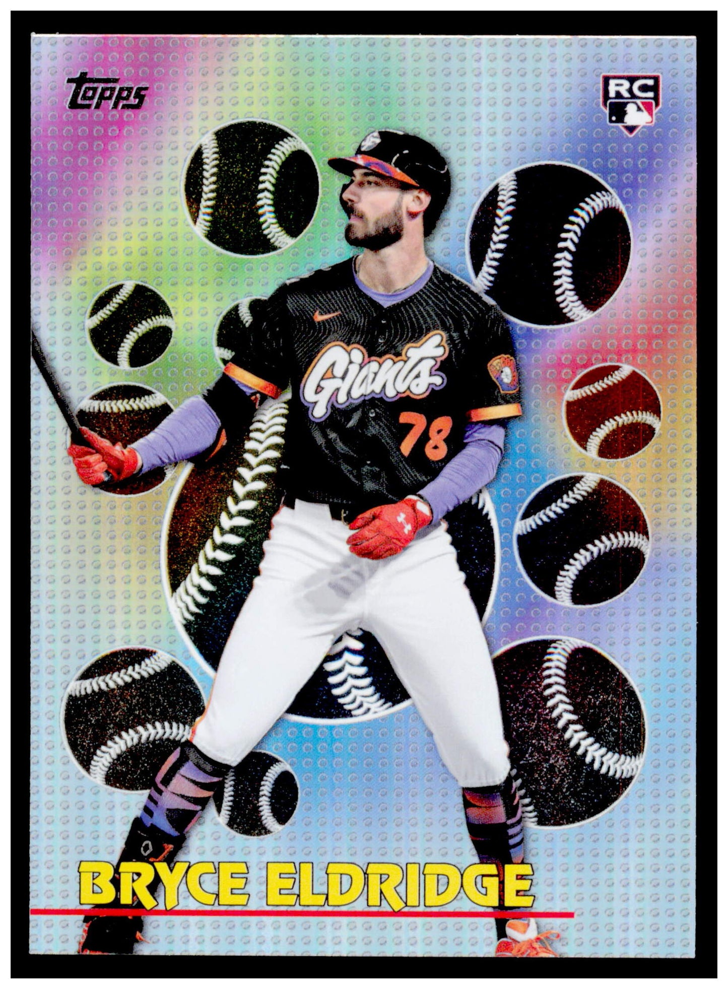 Series 2 Baseball Bryce Eldridge Card Titans of the Game San Francisco Giants