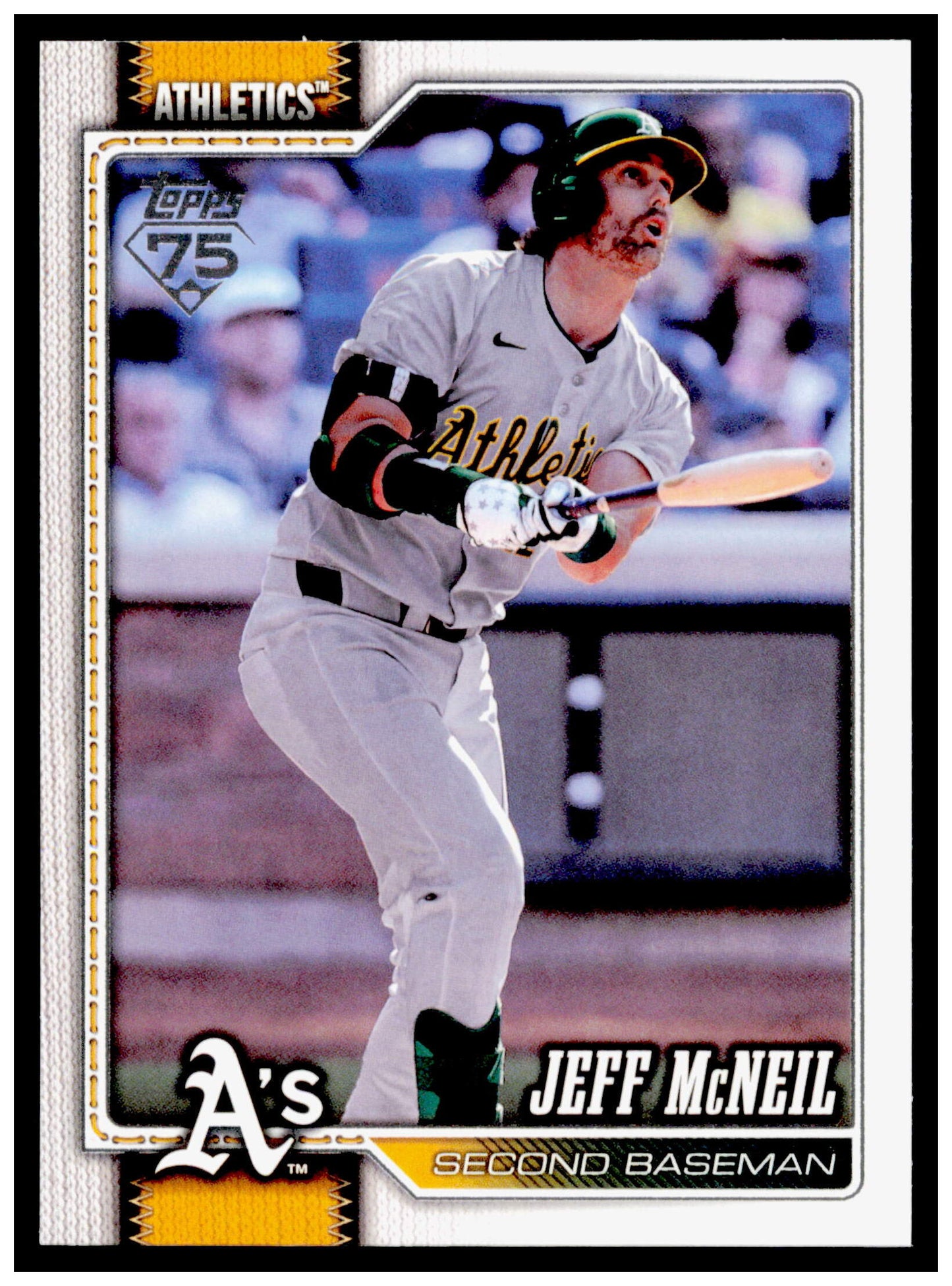 Series 2 Baseball Jeff McNeil Card Athletics #662
