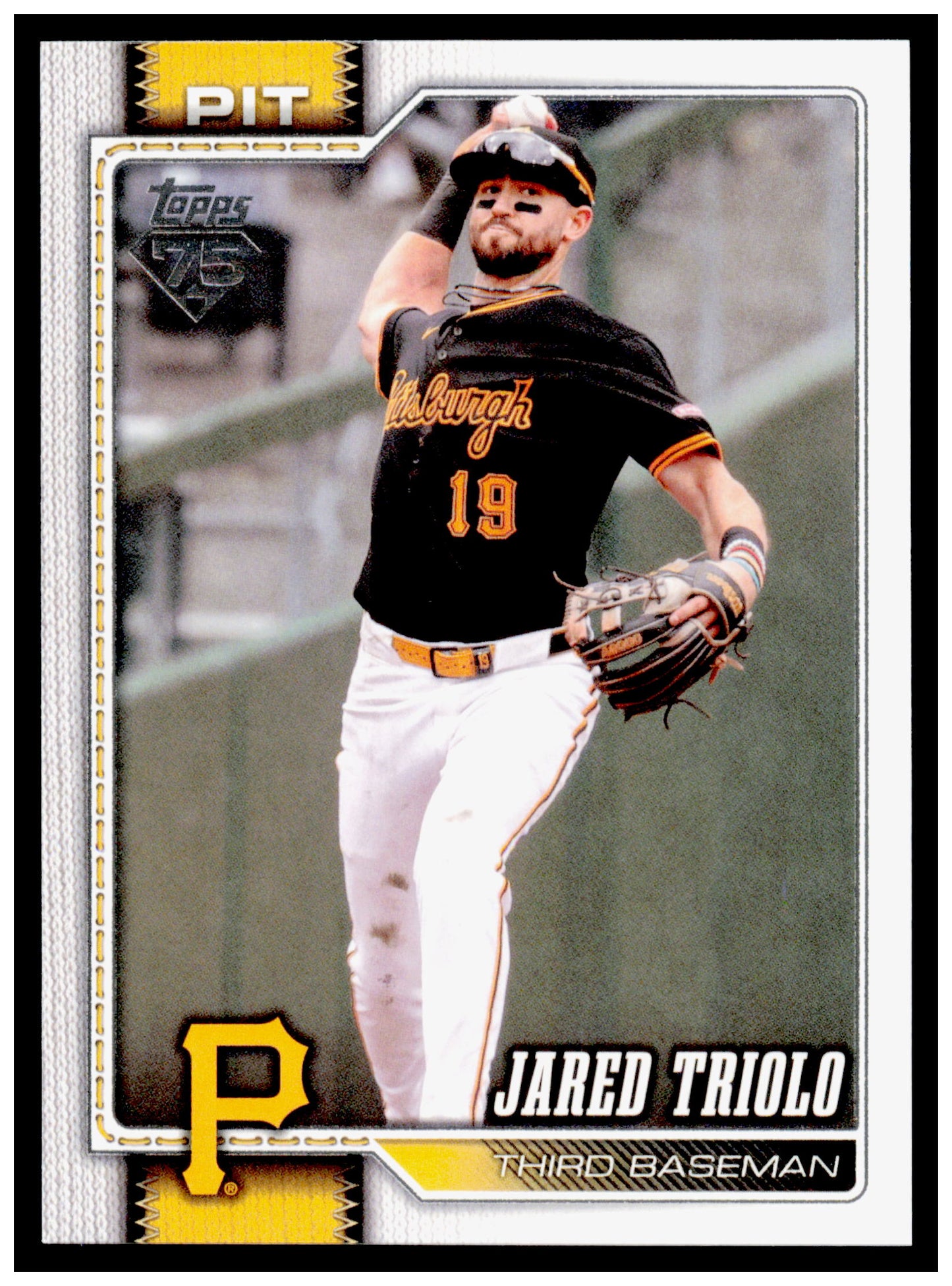 Series 2 Baseball Jared Triolo Card Pittsburgh Pirates #528