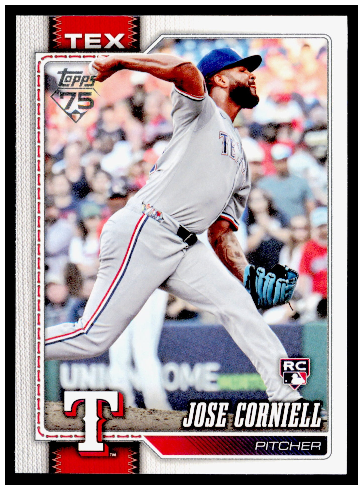 Series 2 Baseball Jose Corniell Card RC Texas Rangers #665