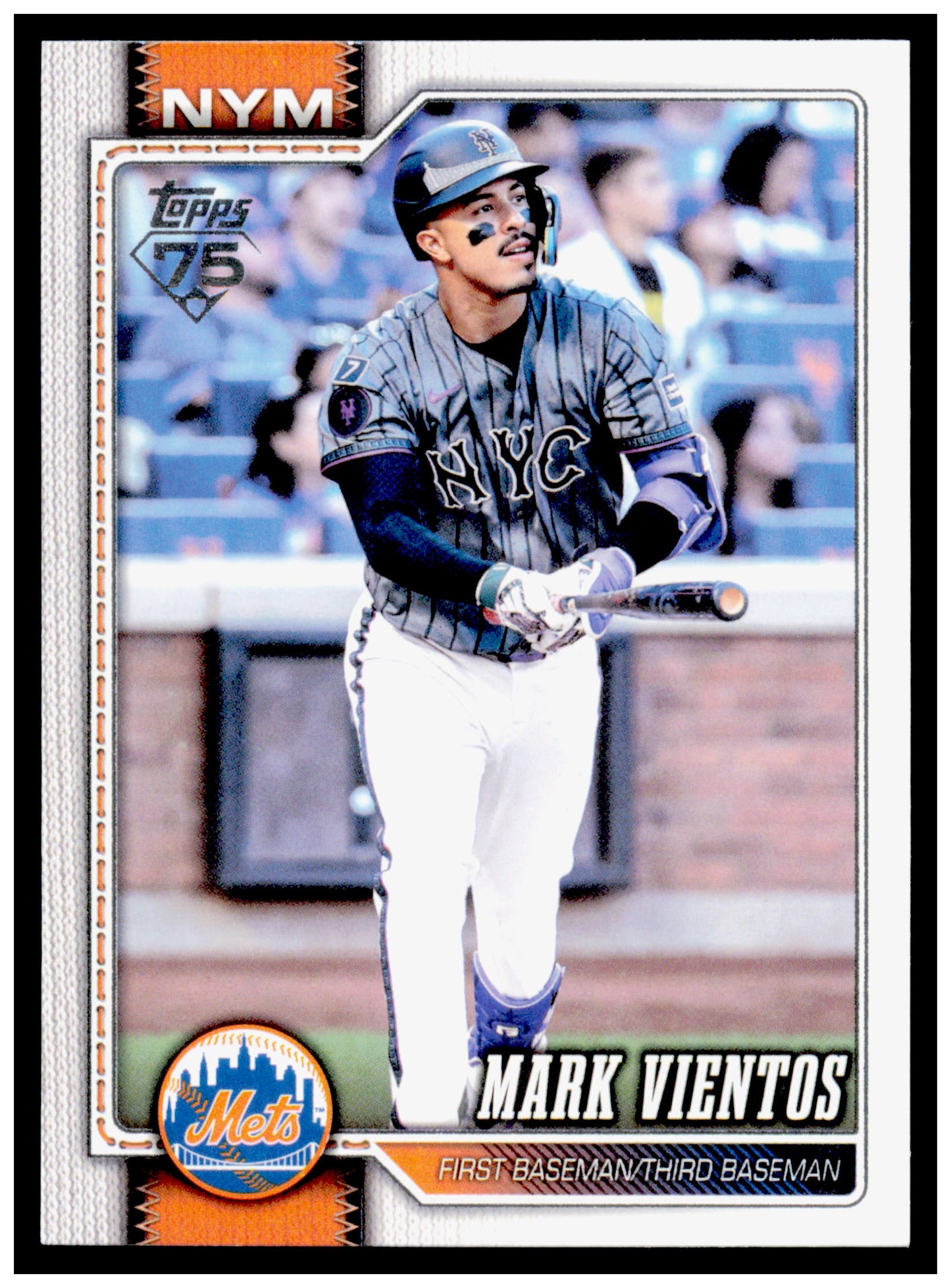 Series 2 Baseball Mark Vientos Card New York Mets #646