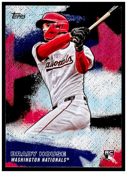 Series 2 Baseball Brady House Card Stars of MLB Washington Nationals #SMLB-60