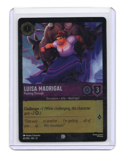 Disney Wilds Unknown Luisa Madrigal Card  #62/204