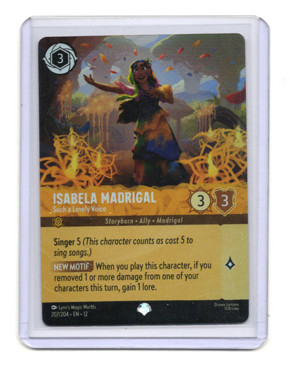 Disney Wilds Unknown Isabela Madrigal Card #207/204