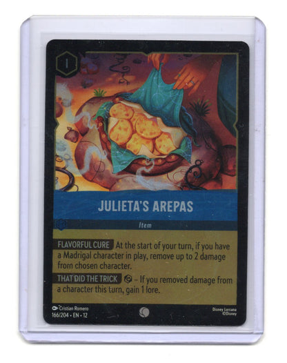 Disney Wilds Unknown Julieta's Arepas Card Common  #166/204