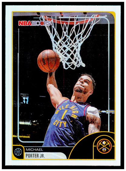 2025-26 Hoops Michael Porter Jr. Card Denver Nuggets #183