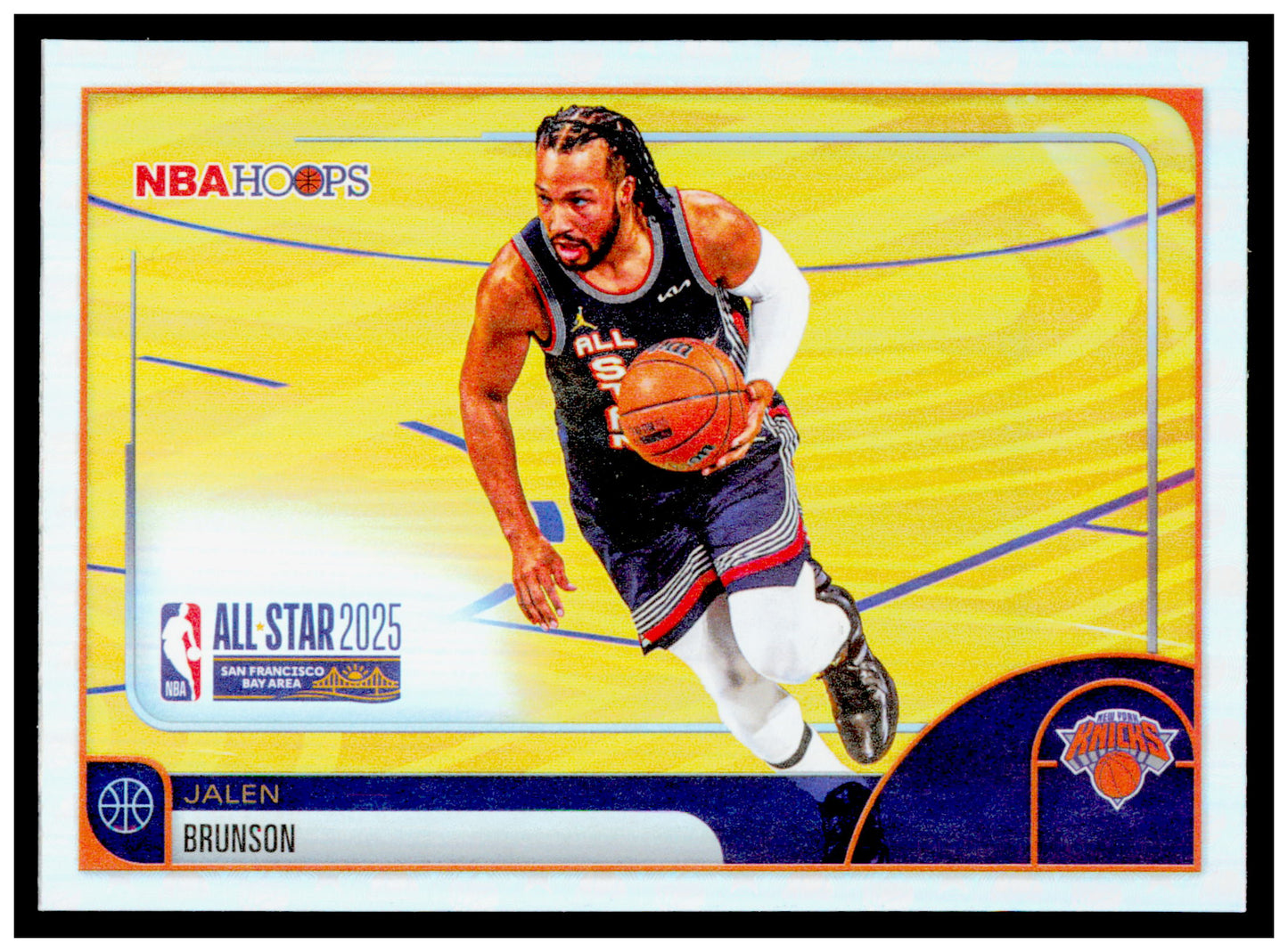 2025-26 Hoops Jalen Brunson Card New York Knicks #278