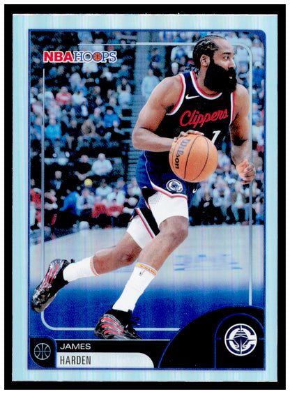 2025-26 Hoops James Harden Card Los Angeles Clippers #71