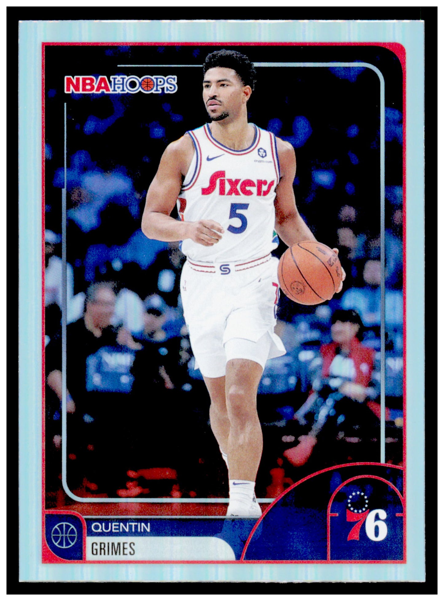 2025-26 Hoops Quentin Grimes Card Philadelphia 76ers #54