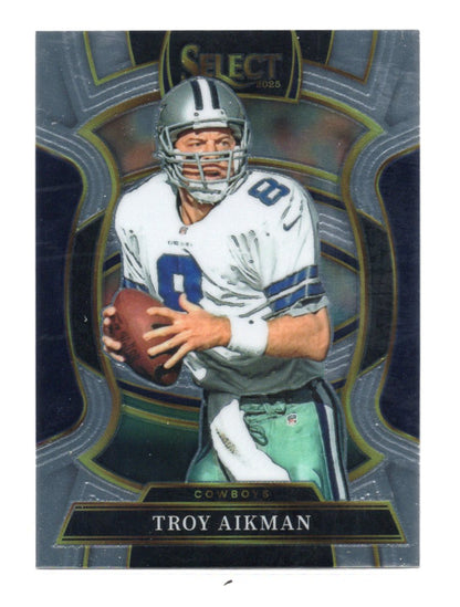 2025 Panini Select Troy Aikman Card Dallas Cowboys #100